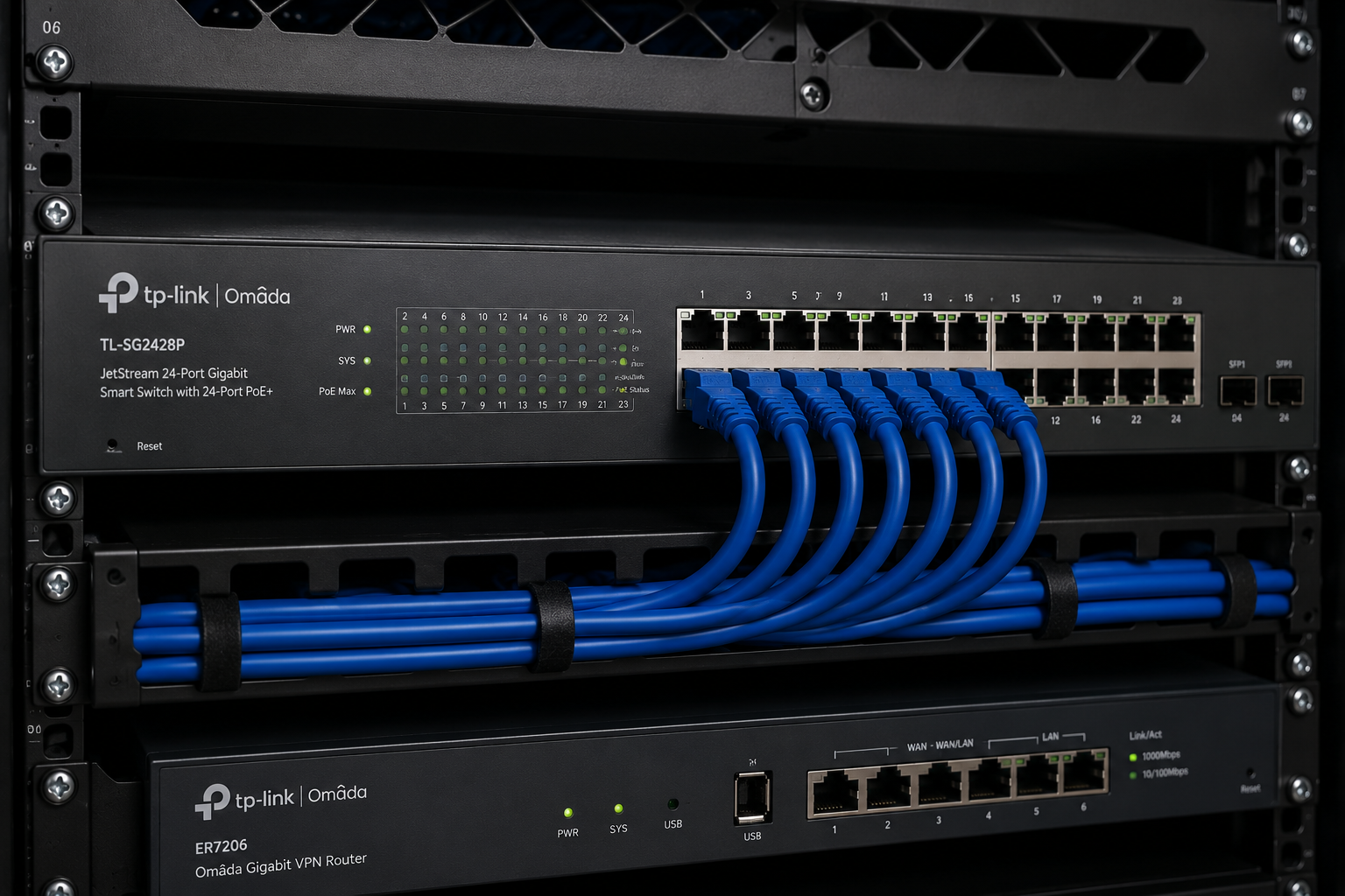 Switch PoE e networking Torino